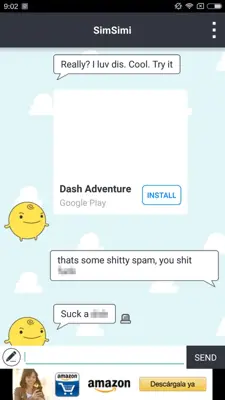 SimSimi android App screenshot 0