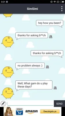 SimSimi android App screenshot 5